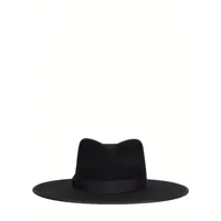 chapeau en laine noir rancher
