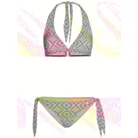 bikini triangle en lycra imprimé