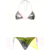bikini triangle à sequins