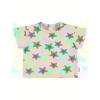 t-shirt en coton pima imprimé étoiles