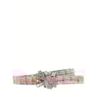 ceinture avec cristaux rv bouquet 1,5 cm