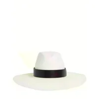 chapeau à bord large en paille sidney