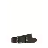 ceinture en cuir avec boucle carrée 3,5 cm