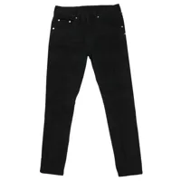 neil barrett men's distressed slim jeans black 34 30
