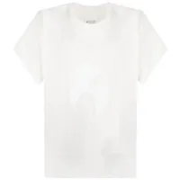 maison margiela men's short sleeve t-shirt cream xs