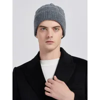 chapeaux homme chic tricoté chaud d'hiver