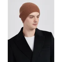 chapeaux homme brun café chapeaux tricotés chauds d'hiver