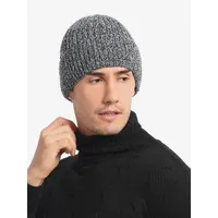 chapeaux gris foncé pour hommes beaux chapeaux tricotés chauds d'hiver