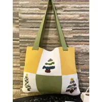 sacs pour femmes vert bretelles crochet imprimé cadeau noël