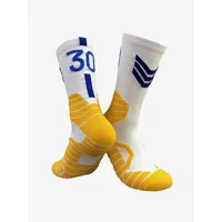 chaussettes lakers basketball numéro 30 pour homme
