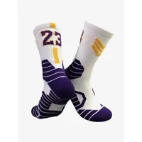 chaussettes lakers basketball numéro 23 pour homme