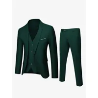 blazers vestes costumes décontractés pour hommes chic vert chasseur noir cool costumes décontractés pour hommes