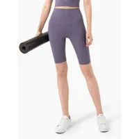 legging de yoga short pour femme pantalon de sport en nylon taille haute cyclisme