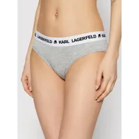 karl lagerfeld culotte classique logo hipsters 211w2106 gris
