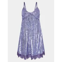 please robe de cocktail a1oese0000 violet relaxed fit