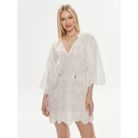 melissa odabash robe de plage lucy blanc relaxed fit