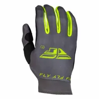 fly racing pro lite off-road gloves gris xs / short