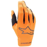 alpinestars radar gloves orange l