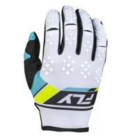 fly racing kinetic prix off-road gloves multicolore l-xl / short
