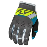 fly racing kinetic prix off-road gloves gris xl-2xl / short