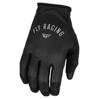 fly racing lite woman off-road gloves noir xl / short