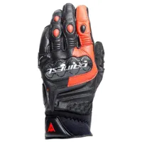 dainese carbon 4 short leather gloves rouge,noir 2xl