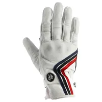 helstons line leather gloves blanc 4xl