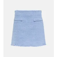 oscar de la renta mini-jupe en coton mélangé