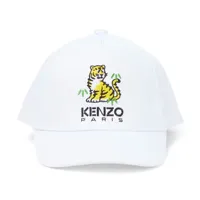 kenzo kids casquette en coton à logo