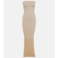 wolford robe bustier longue fading shine