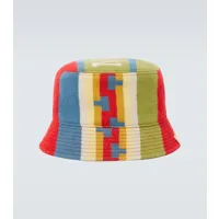 visvim chapeau bob dome en laine, lin et coton