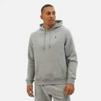 new balance homme sweats à capuche nb small logo en gris, cotton, taille m