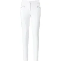le pantalon poches zippées  looxent blanc
