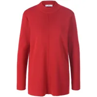 le pull long man­ches longues  peter hahn rouge