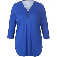 le t-shirt long manches 3/4  emilia lay bleu