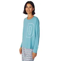 le pyjama  dkny bleu