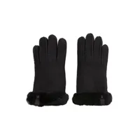 gants brodé en cuir