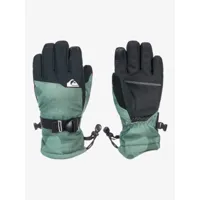quiksilver mission - gants de snow/ski pour garçon 8-16 vert