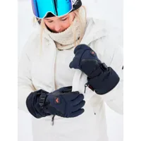 sierra warmlink - gants de snow techniques chauffants pour femme - noir - roxy