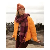 wind swept - veste matelassée compacte pour femme - orange - roxy