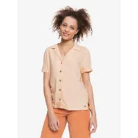 remind to forget - chemise manches courtes pour femme - orange - roxy