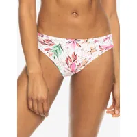 printed beach classics - bas de bikini hipster pour femme - blanc - roxy