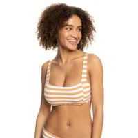 printed beach classics - haut de bikini à armatures bonnet d pour femme - marron - roxy