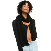 island fox - écharpe en tricot pour femme - noir - roxy