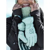 freshfield - gants techniques de snowboard/ski pour femme - vert - roxy