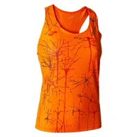 joma elite ix sleeveless t-shirt orange l femme
