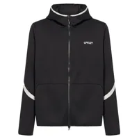 oakley apparel roam commuter rc full zip sweatshirt noir 2xl homme