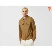 fred perry surchemise zippée, brown