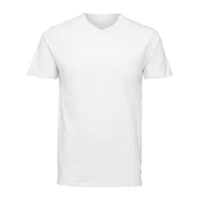 t-shirt selected manches courtes col v newpima