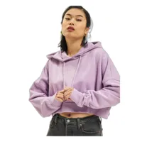 sweatshirt crop à capuche femme urban classics